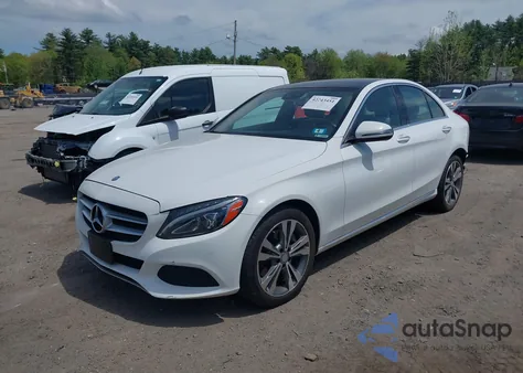 2017 Mercedes-Benz C 300 4Matic/Luxury 4Matic/Sport 4Matic from USA, damaged, VIN 55SWF4KB9HU185871